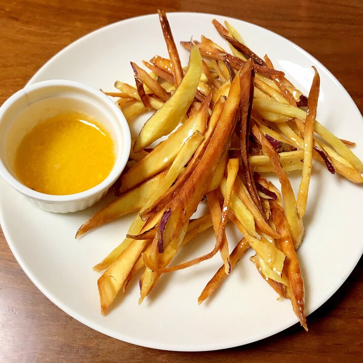 さつまいもスティック~マヨネーズバターソース